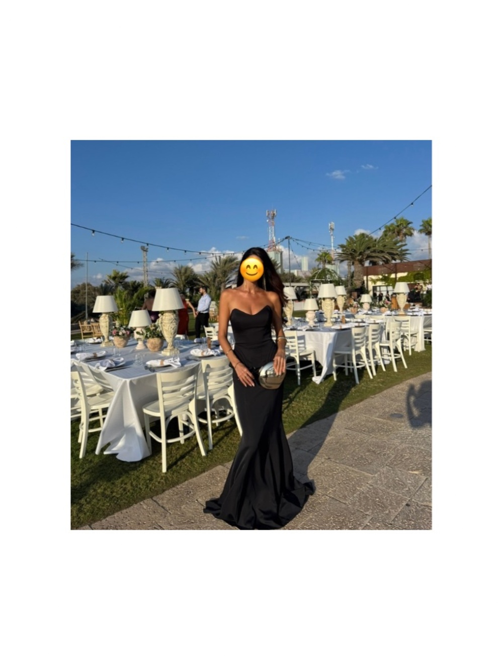 Black Corset Maxi Dress